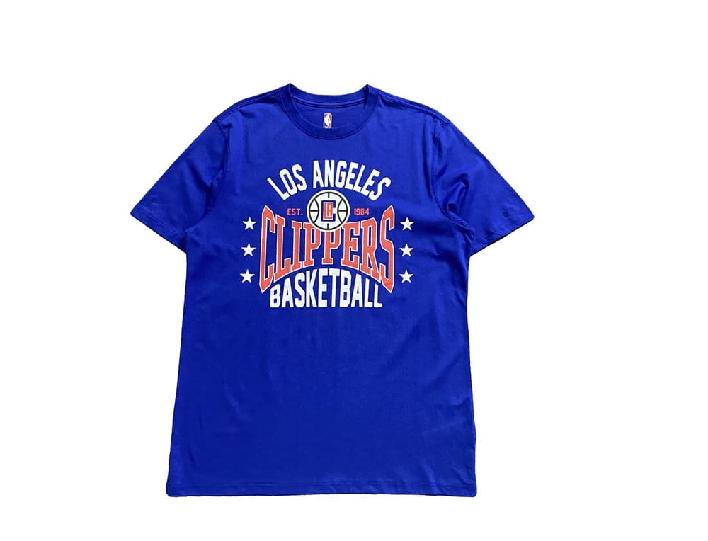 Футболка Main Squeeze NBA Los Angeles Clippers Blue T-Shirt