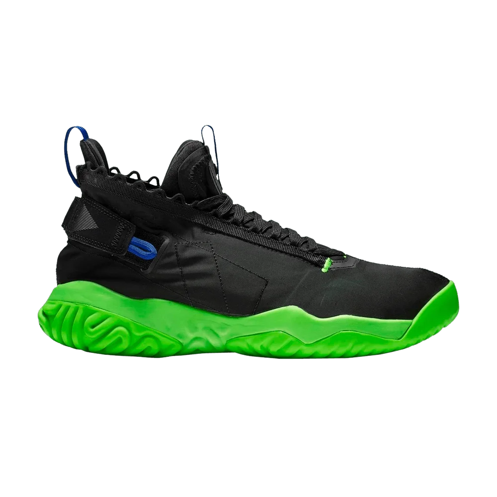 Krossovki-Air-Jordan-Proto-React-Black-Electric-Green