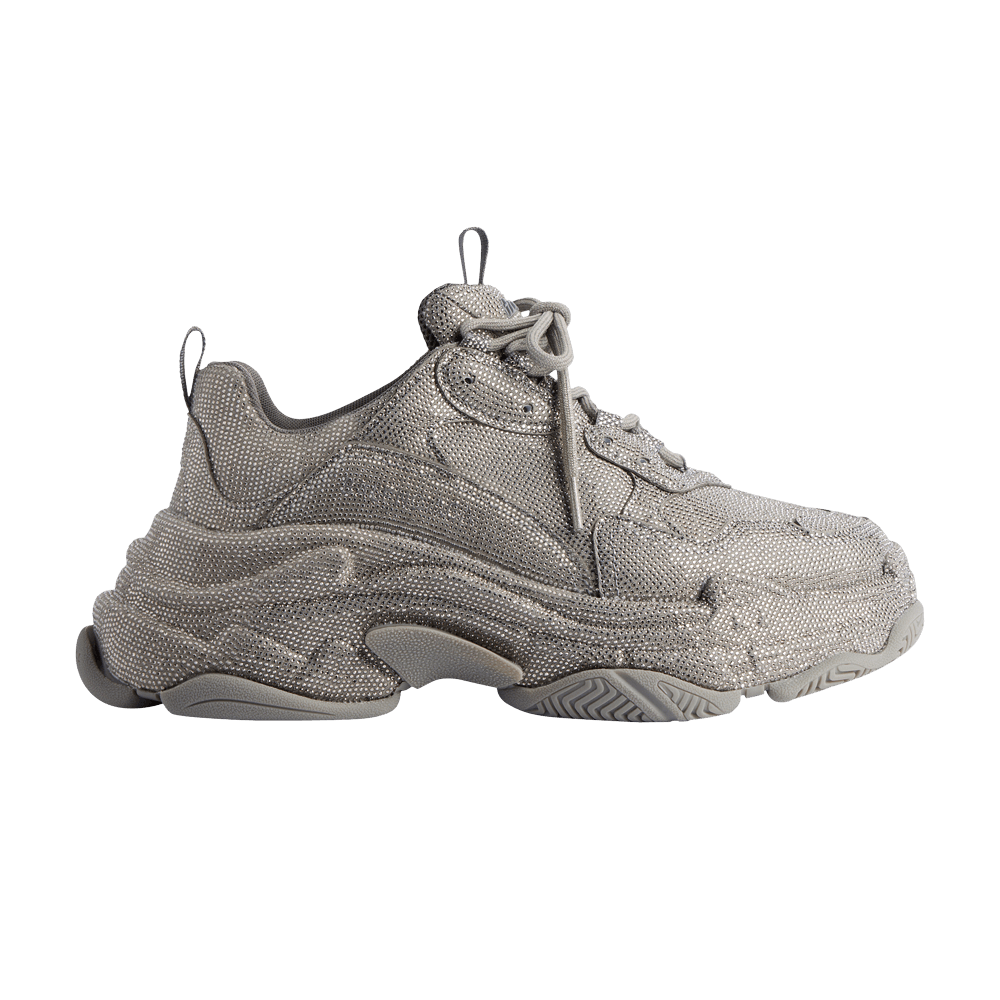 Кроссовки Balenciaga Triple S Sneaker 'Rhinestones - Dark Grey'