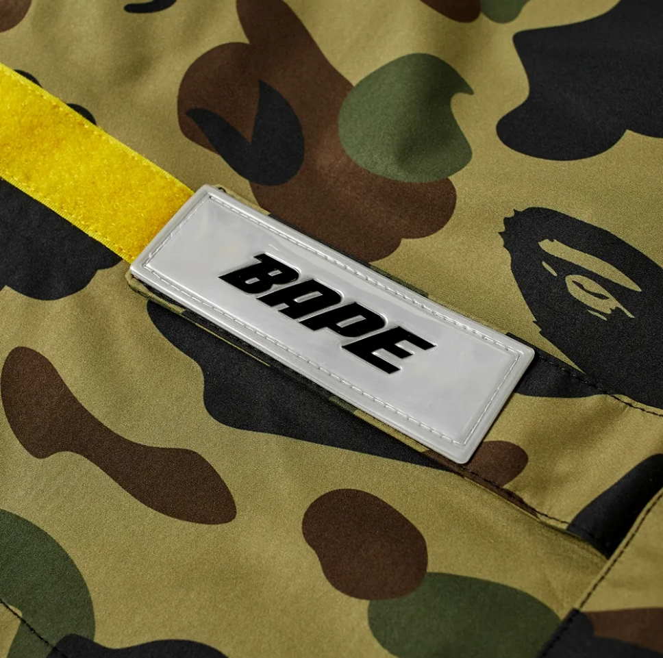 Спортивные шорты BAPE 1st Camo (B)ape 2 Layer Utility Shorts Green