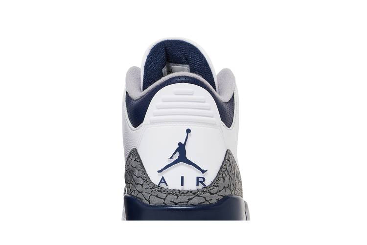 Кроссовки Air Jordan 3 Retro 'Midnight Navy'