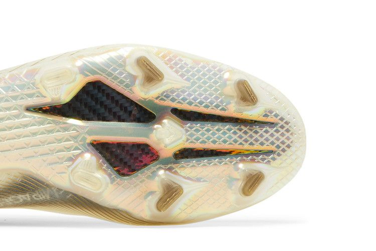 Кроссовки adidas X Ghosted+ FG 'White Metallic Gold Melange'