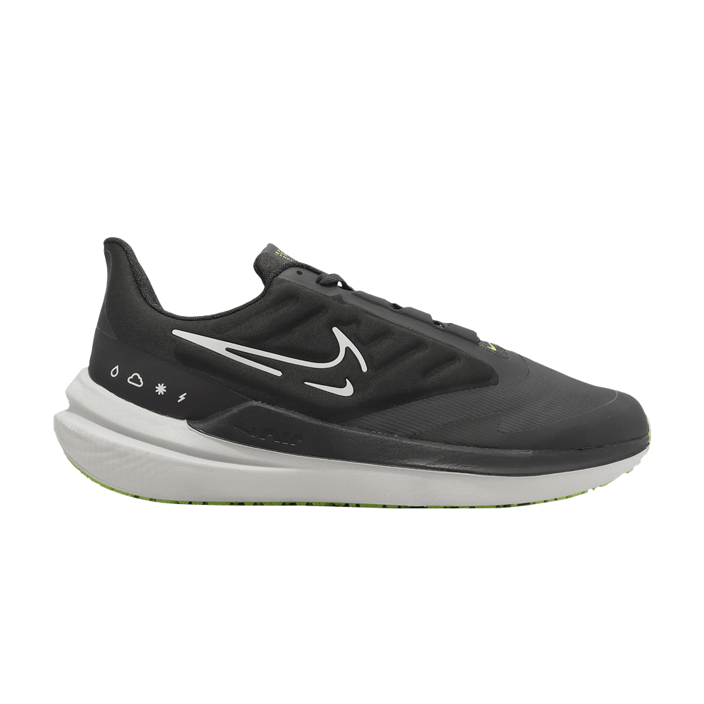 Кроссовки Nike Air Winflo 9 Shield 'Black White Volt'
