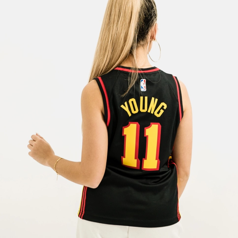 Баскетбольная джерси Nike Trae Young Atlanta Hawks 2021 Statement Edition Youth NBA Swingman Jersey