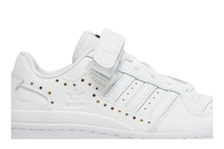 Кроссовки Swarovski x adidas Wmns Forum Low 'White Black'