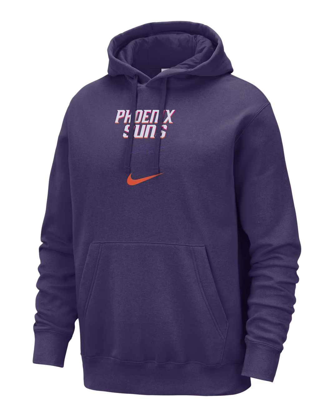 Мужское худи Nike NBA Phoenix Suns Club Fleece City Edition Ink