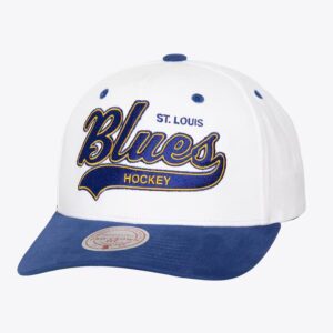Mitchell-Ness-White-St.-Louis-Blues-Tail-Sweep-Pro-Vintage-Snapback-Hat-300x300
