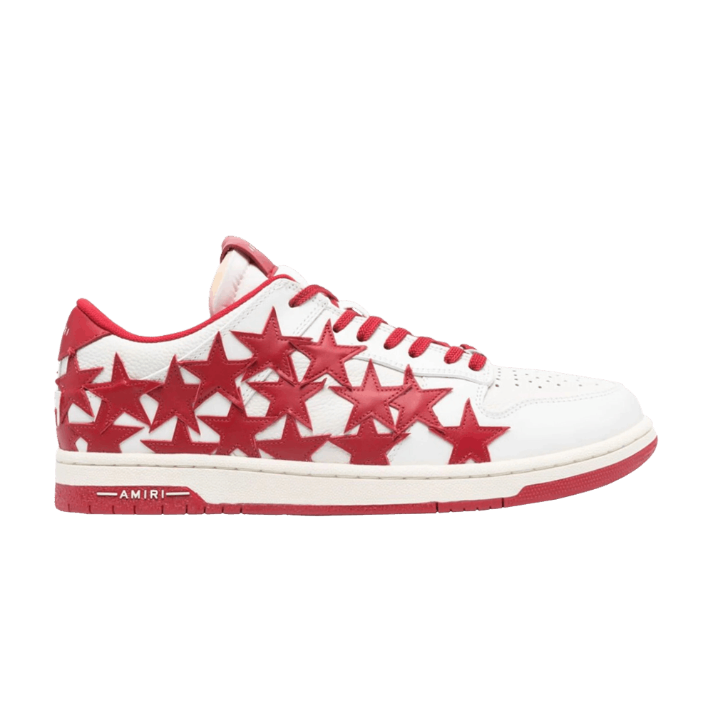 Кроссовки Amiri Stars Low 'White Red'