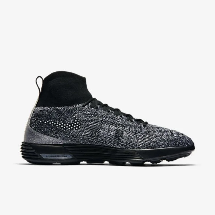 Кроссовки Nike Lunar Magista 2 Flyknit FC 'Black White'