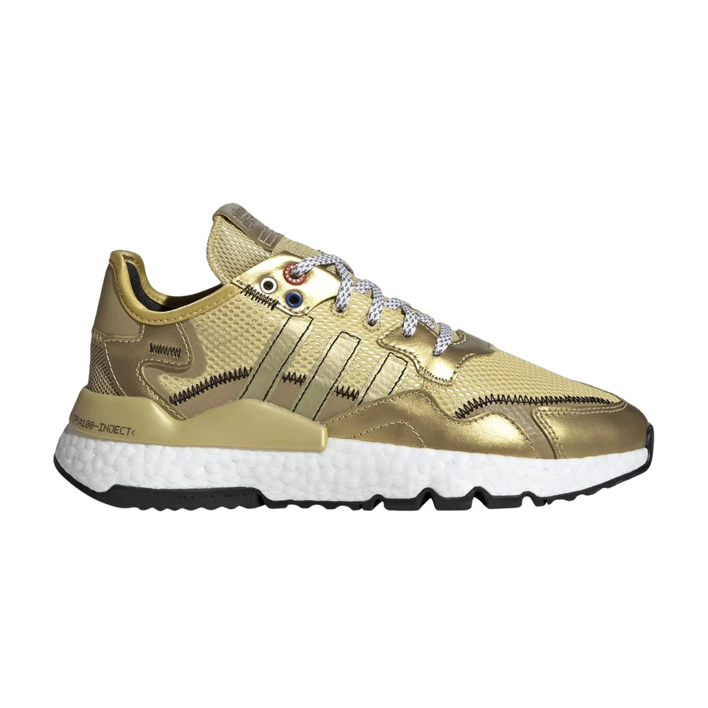 Кроссовки Adidas Wmns Nite Jogger 'Gold Metallic'