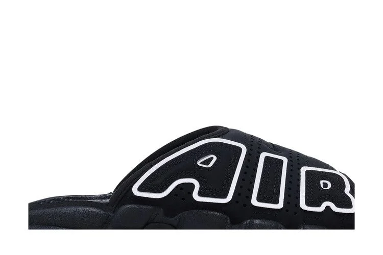 Nike Wmns Air More Uptempo Slide 'Black White'