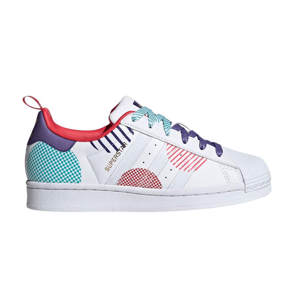 Кроссовки Adidas Superstar J 'Chinese New Year - Year Of The Ox Polka'