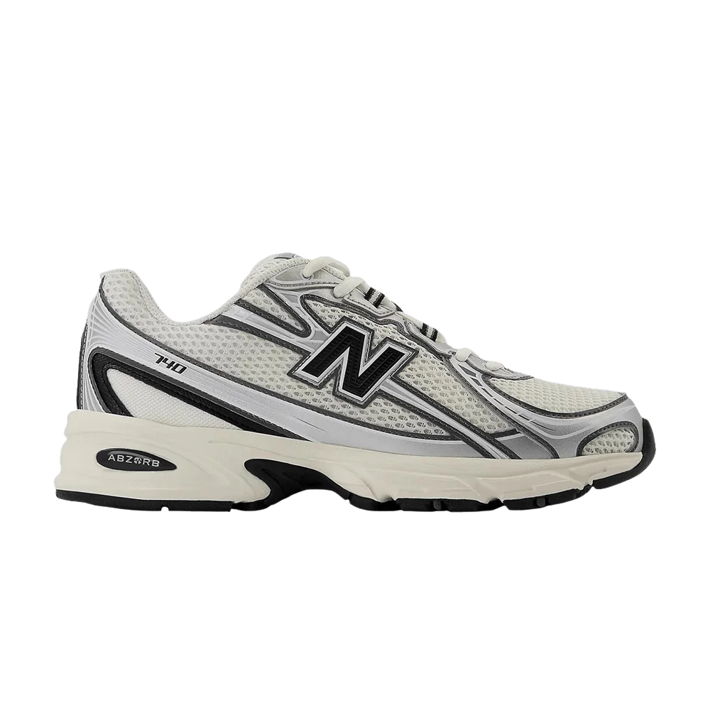 Кроссовки New Balance 740 'Sea Salt Black Silver Metallic'