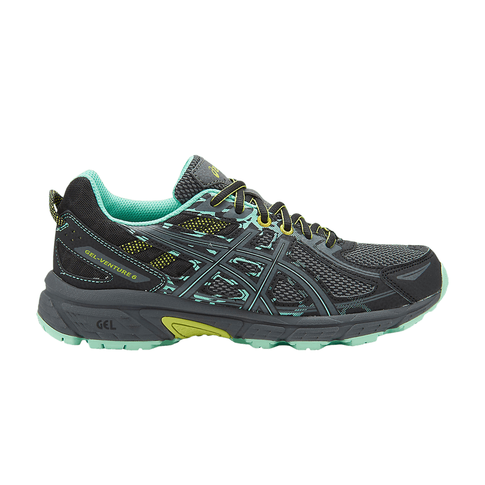 Кроссовки Asics Wmns Gel Venture 6 'Black Neon Lime'