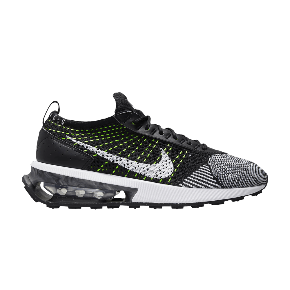 Кроссовки Nike Wmns Air Max Flyknit Racer 'Black White Volt'