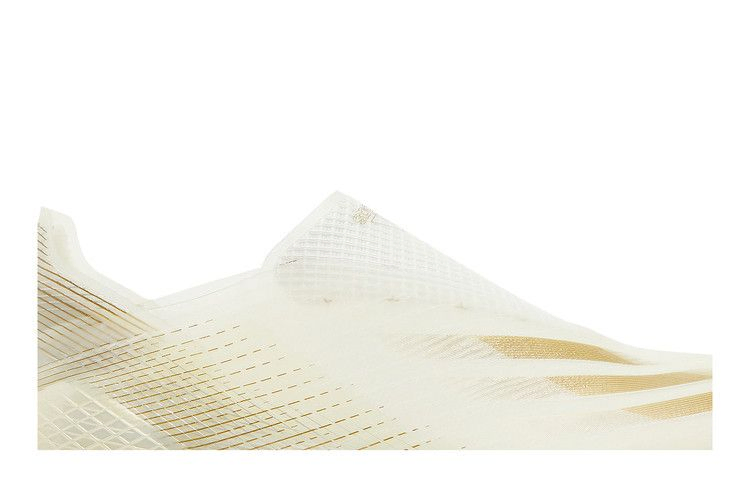 Кроссовки adidas X Ghosted+ FG 'White Metallic Gold Melange'