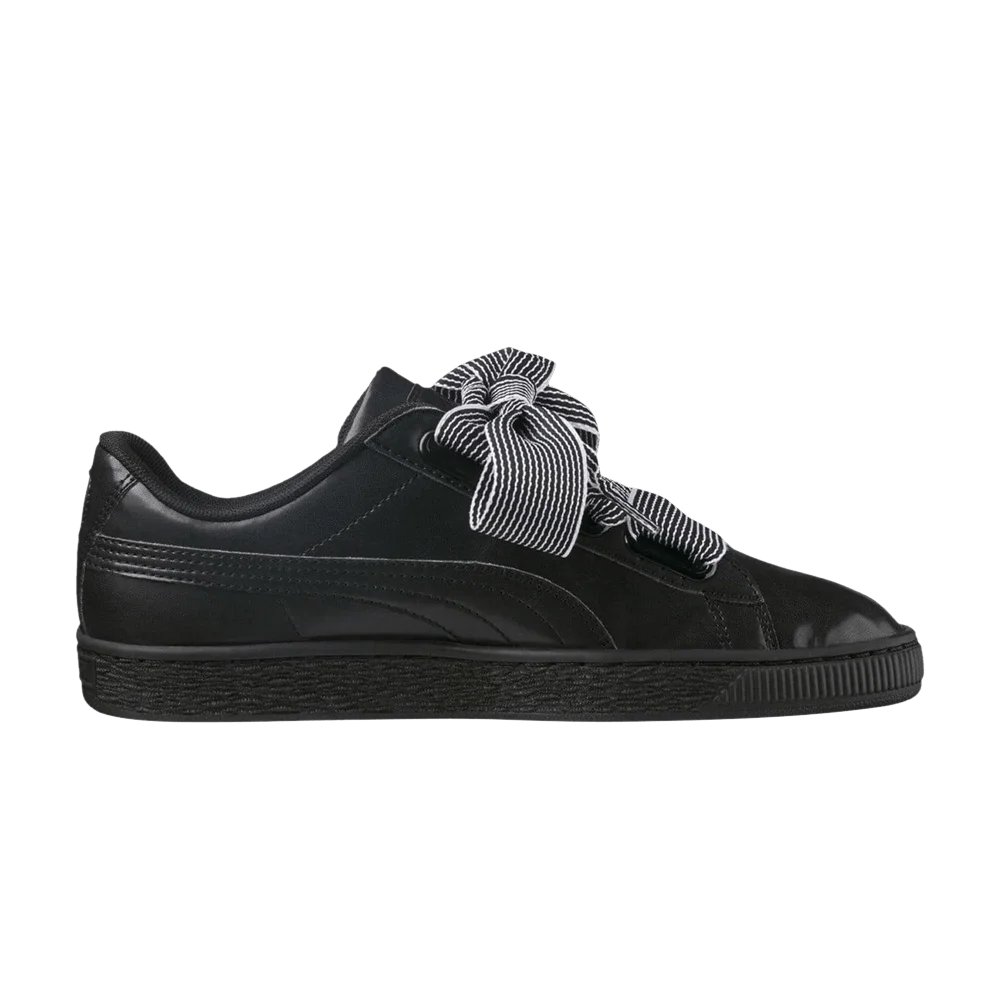 Krossovki-Puma-Wmns-Basket-Heart-Black