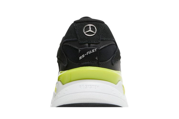 Кроссовки Mercedes F1 x Puma RS Fast Motorsport 'Black Energy Yellow'