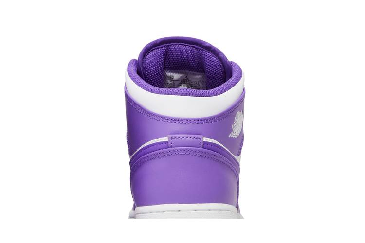 Кроссовки Air Jordan 1 Mid GS 'Purple Venom'