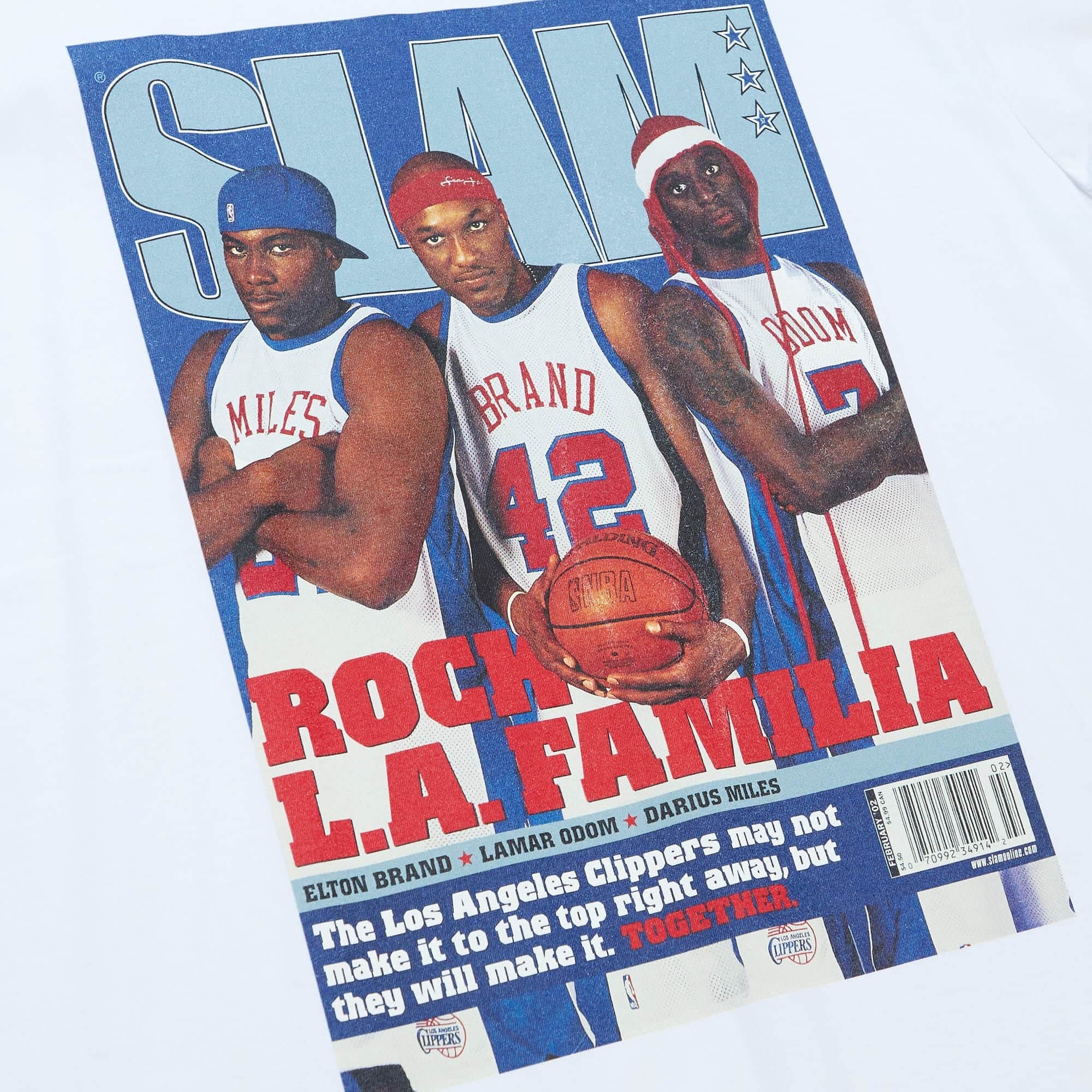 Футболка Mitchell & Ness Slam Cover Los Angeles Clippers T-Shirt