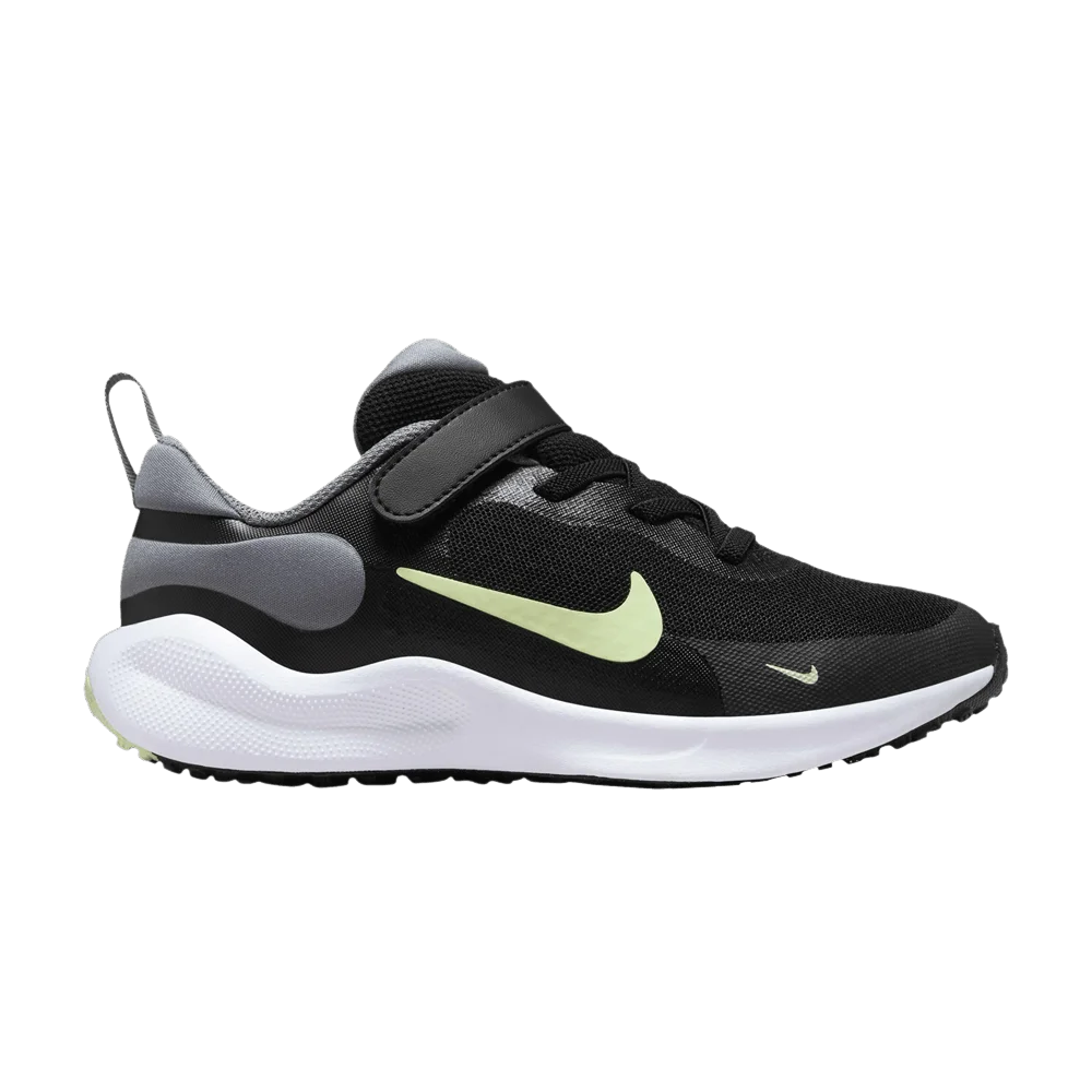 Кроссовки Nike Revolution 7 PS 'Black Barely Volt'