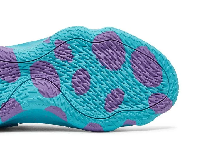 Кроссовки Monsters Inc. x adidas Dame 7 EXTPLY Big Kid 'Sulley'
