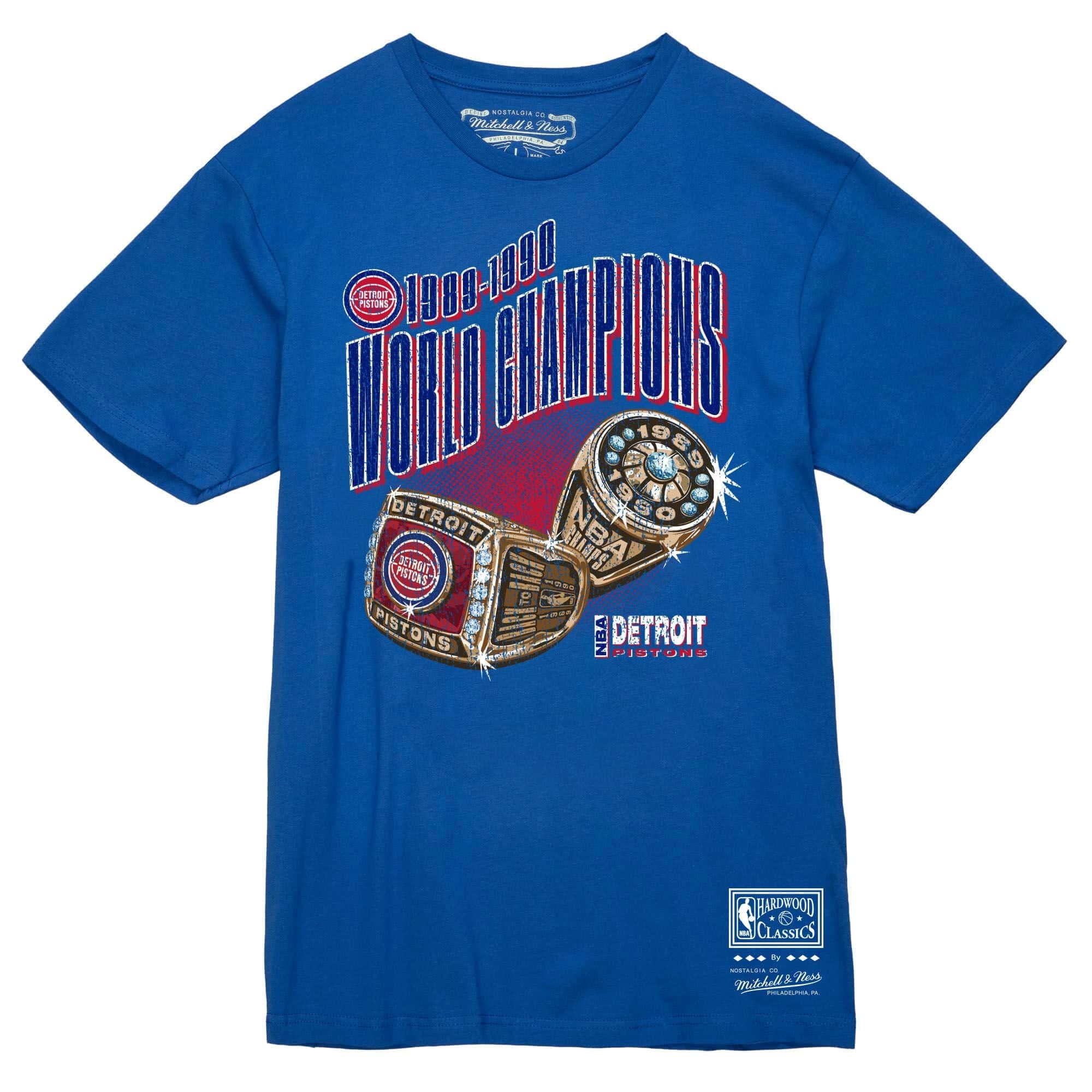 Футболка Mitchell & Ness Triple Rings Detroit Pistons T-Shirt