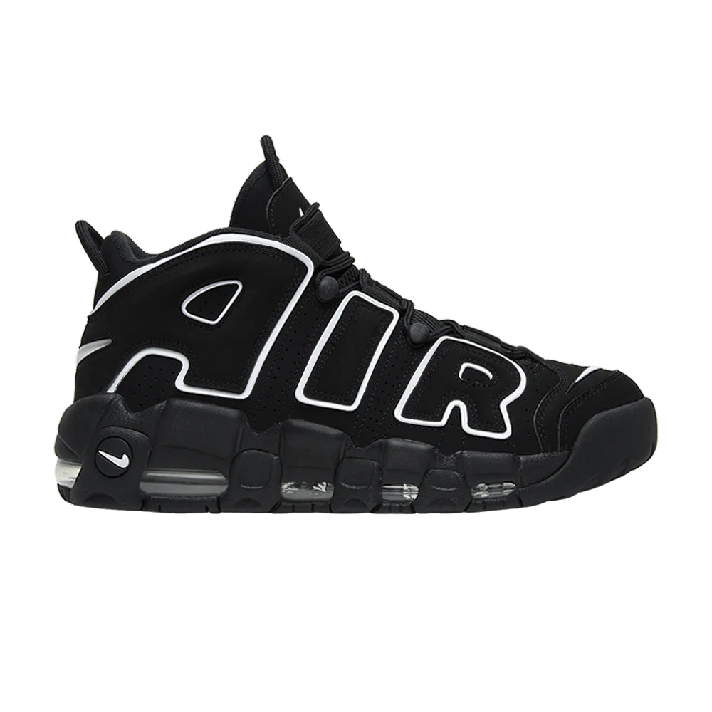 Кроссовки Nike Air More Uptempo 'Black White' 2016