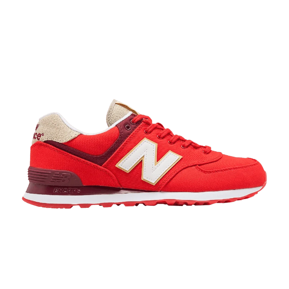 Кроссовки New Balance 574 'Retro Surf Red'