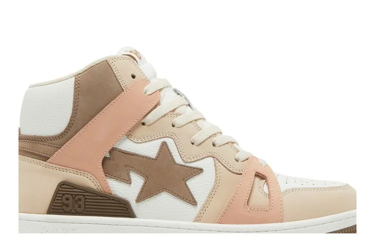 Krossovki-Bape-Sta-93-HI-Brown-1