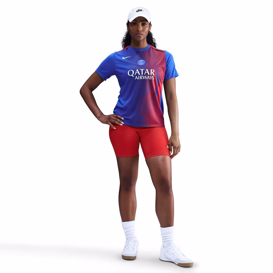 Женское футбольное джерси PSG Nike Third Pre Match Top - Royal Blue