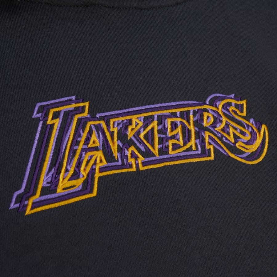 Худи Mitchell & Ness Black Los Angeles Lakers Golden Hour Glaze Pullover Hoodie