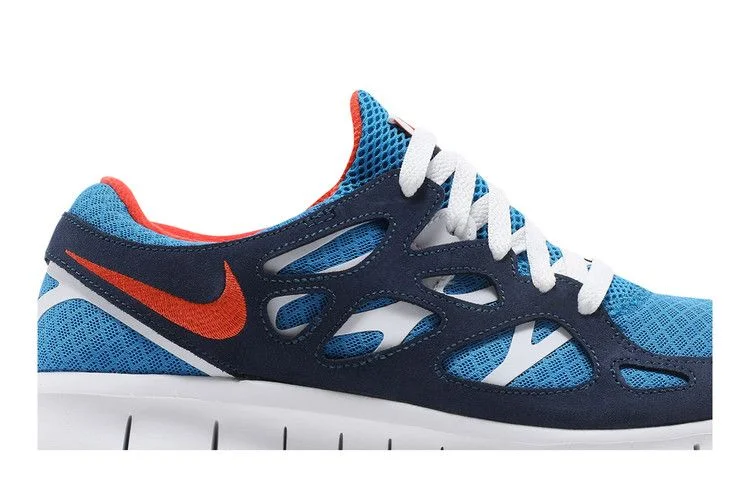 Кроссовки Nike Free Run 2 'Light Photo Blue Orange'