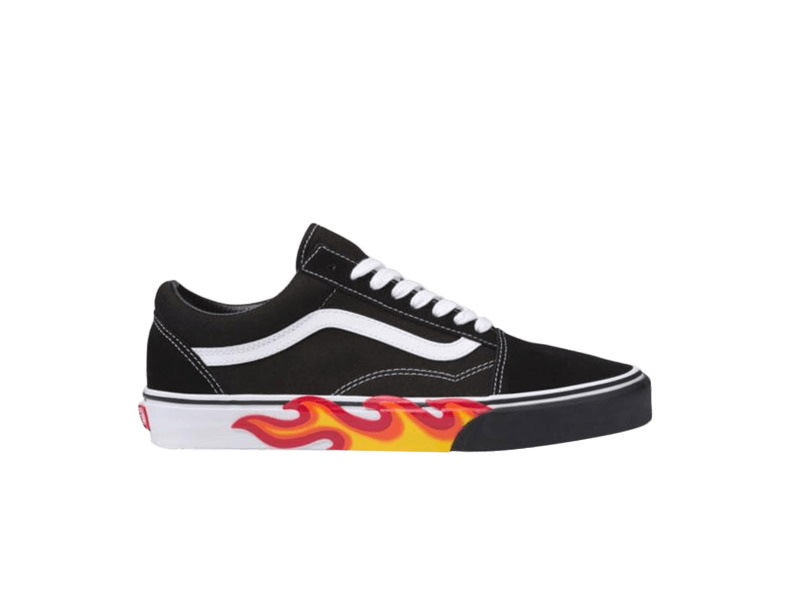 Кроссовки Vans Old Skool Flame Cut Out