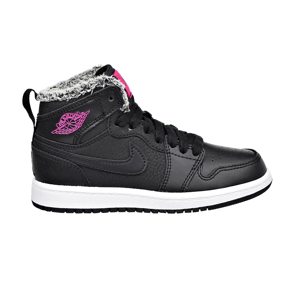 Krossovki-Air-Jordan-1-Retro-High-PS-Black-Pink