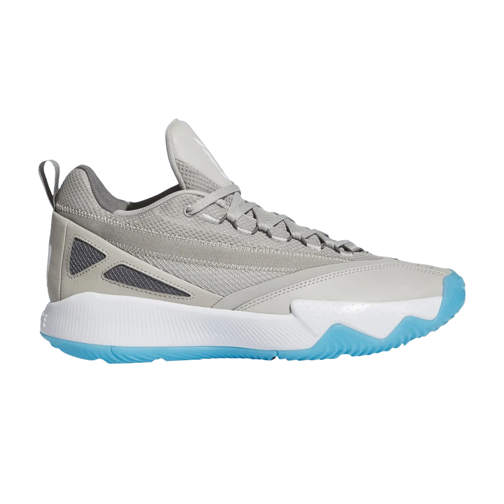 Кроссовки Adidas Dame Certified 2 Low 'Metal Grey Light Blue'