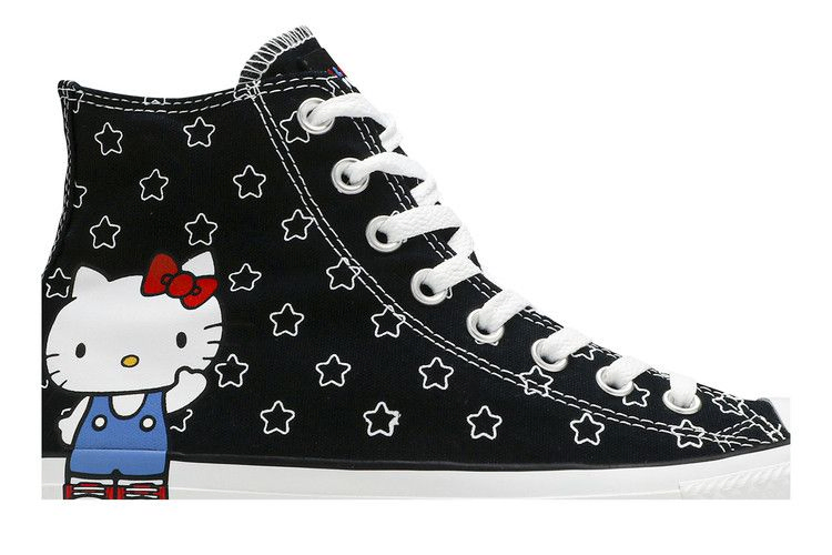 Кроссовки Hello Kitty x Converse Chuck Taylor All Star High 'Black'