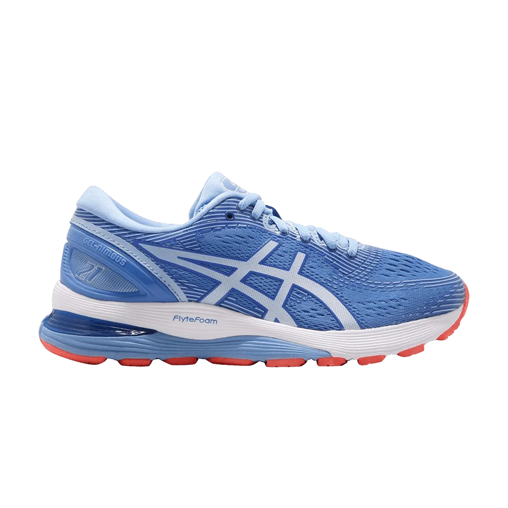 Кроссовки Asics Wmns Gel Nimbus 21 Wide 'Blue Coast Skylight'