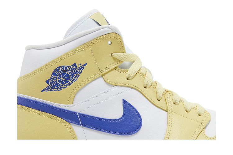 Кроссовки Wmns Air Jordan 1 Mid 'Lemon Wash'