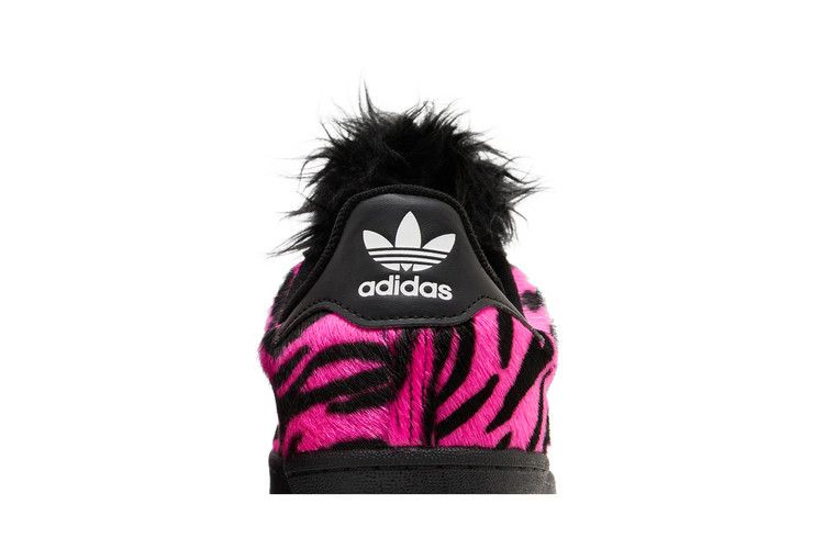 Кроссовки Jeremy Scott x adidas Campus 80s 'Bones - Pink Zebra'