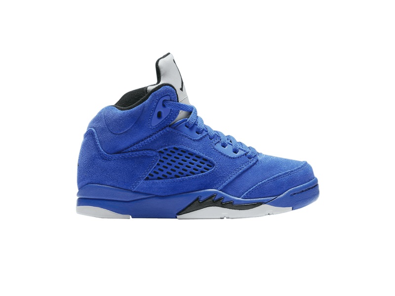 Кроссовки Air Jordan 5 Retro PS Blue Suede