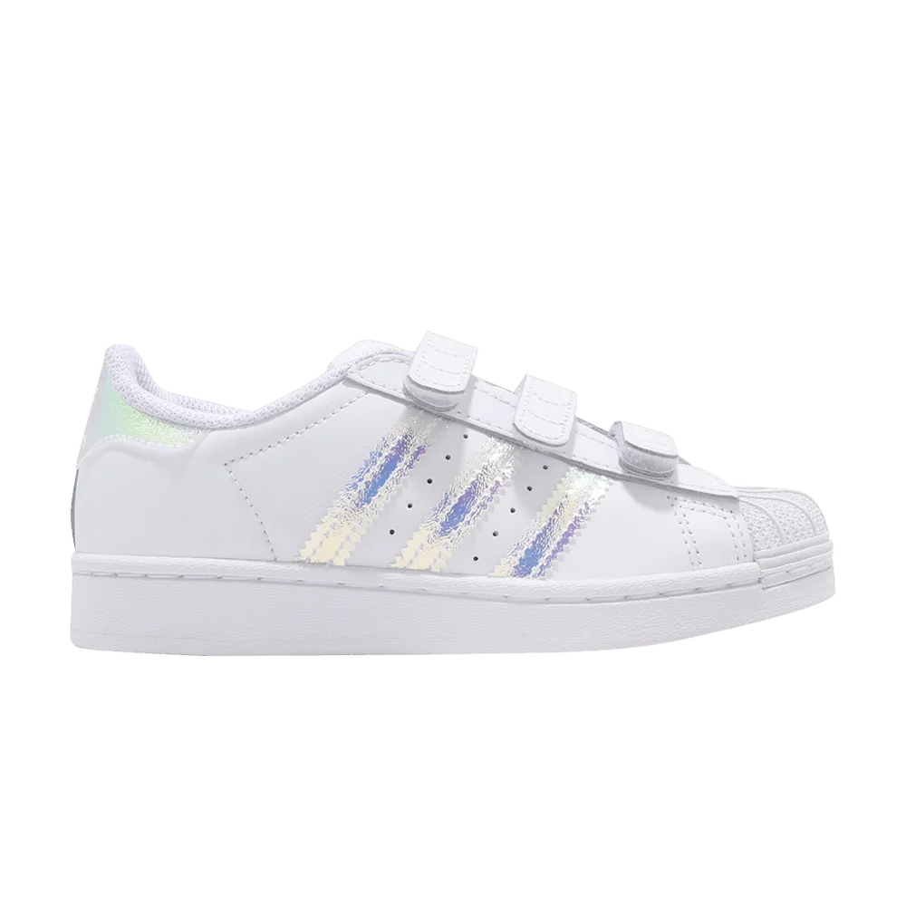 Кроссовки Adidas Superstar J 'White Iridescent'