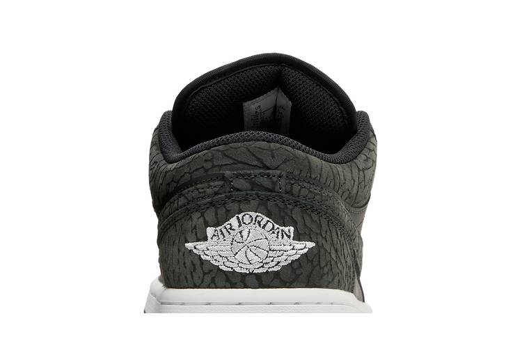 Кроссовки Air Jordan 1 Low SE 'Black Elephant'