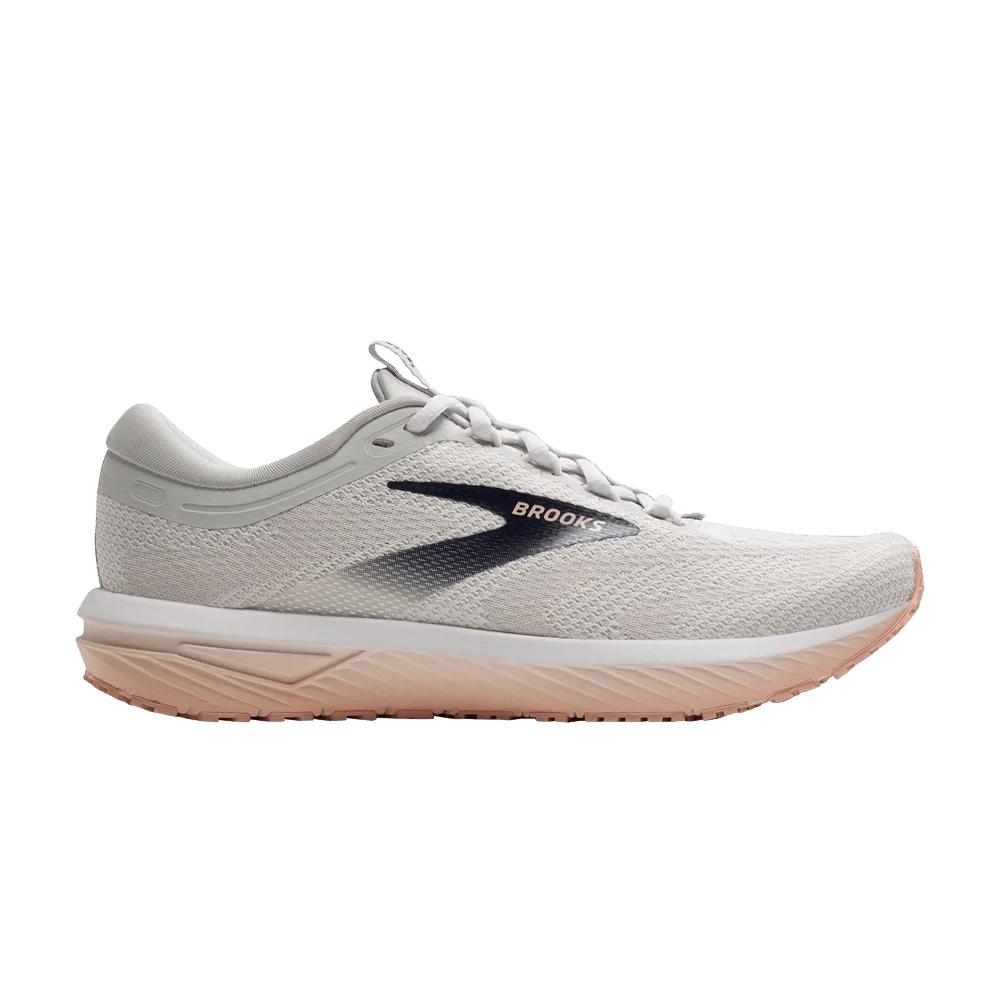Кроссовки Brooks Wmns Revel 7 'Oyster Tropical Peach'