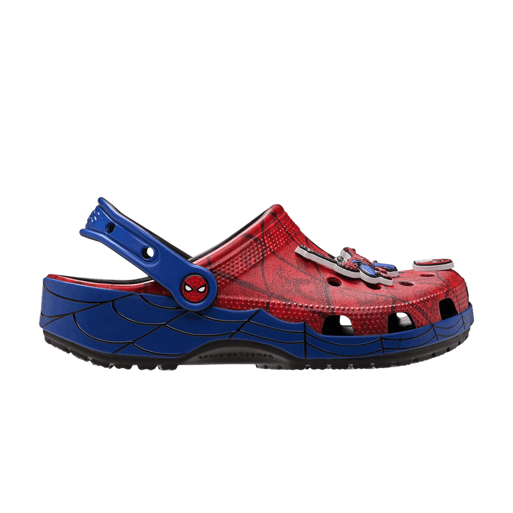 Кроссовки Marvel x Crocs Classic Clog 'Spiderman Web'