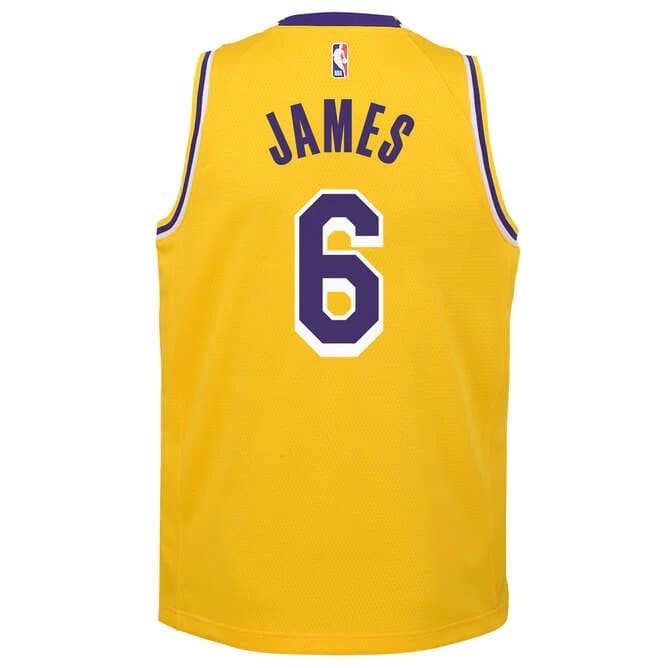 2022-23-Los-Angeles-Lakers-LeBron-James-23-Youth-Swingman-Icon-Edition-Yellow-Jersey-8