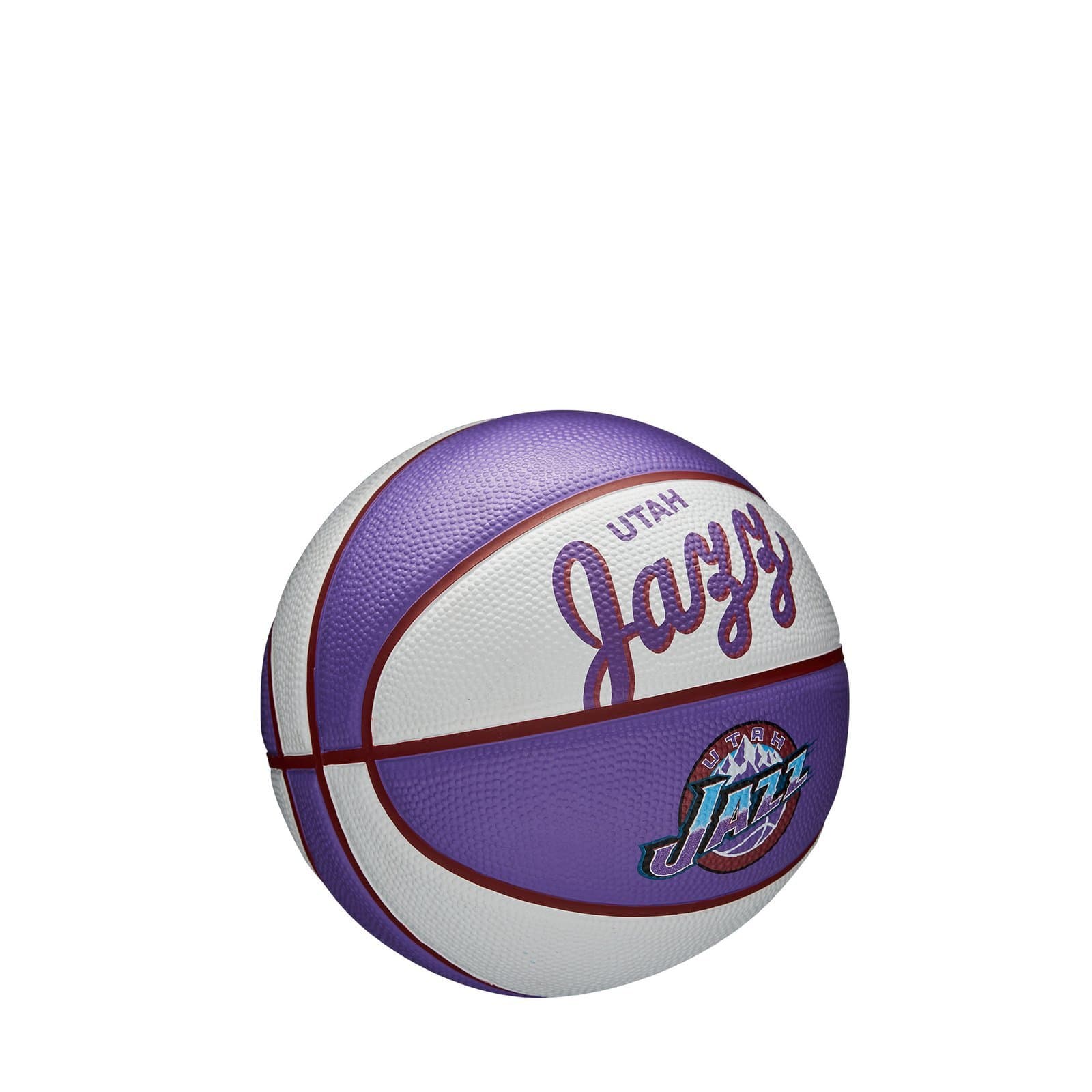 Wilson Utah Jazz Team Logo Retro Mini NBA Basketball