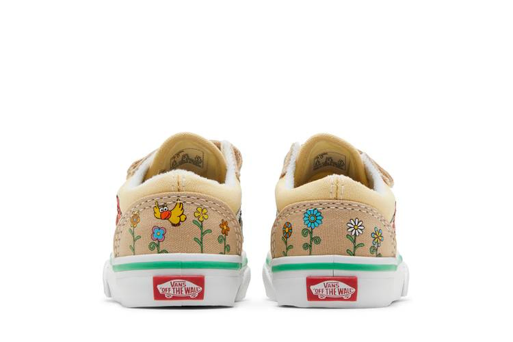 Кроссовки Sesame Street x Vans Old Skool V Toddler 'Elmo'