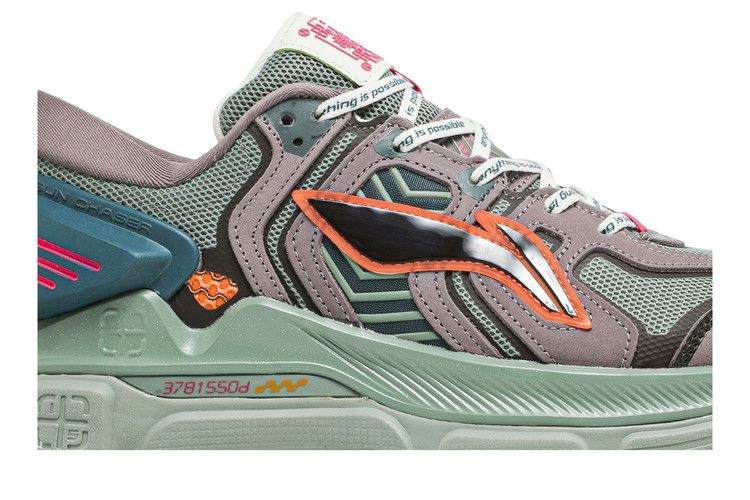 Кроссовки Li-Ning Sun Chaser 'Green Purple'