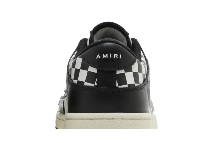 Кроссовки Amiri Wmns Skel Top Low 'Checkered - Black White'